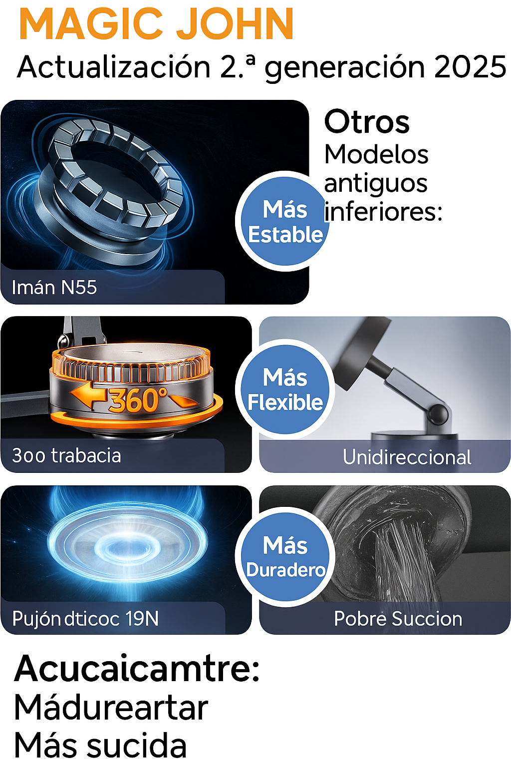 SOPORTE MAGNETICO PARA CELULAR