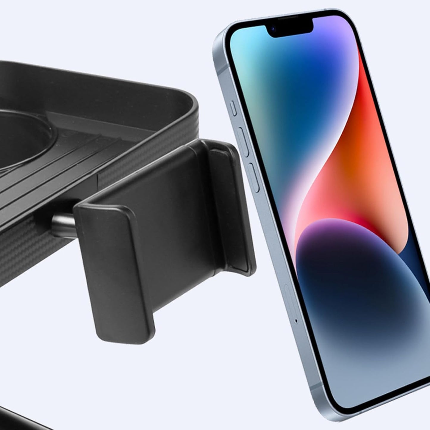 SOPORTE DE CELULAR CON BANDEJA