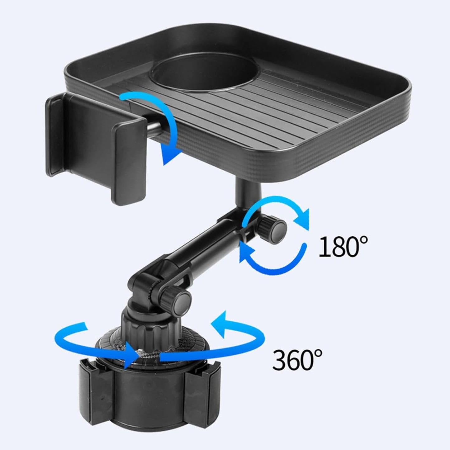 SOPORTE DE CELULAR CON BANDEJA