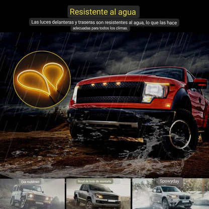 LUZ DIURNA DIRECCIONAL CINTA LED AUTO