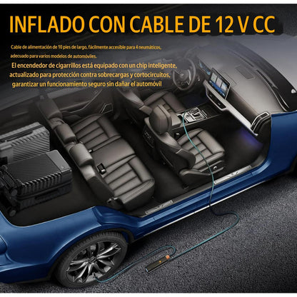 Inflador De Neumaticos AIRE PORTATIL