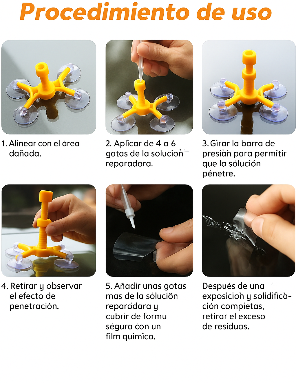 Kit De Reparación De Parabrisas